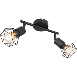 Globo Spot 2er Xara I Schwarz