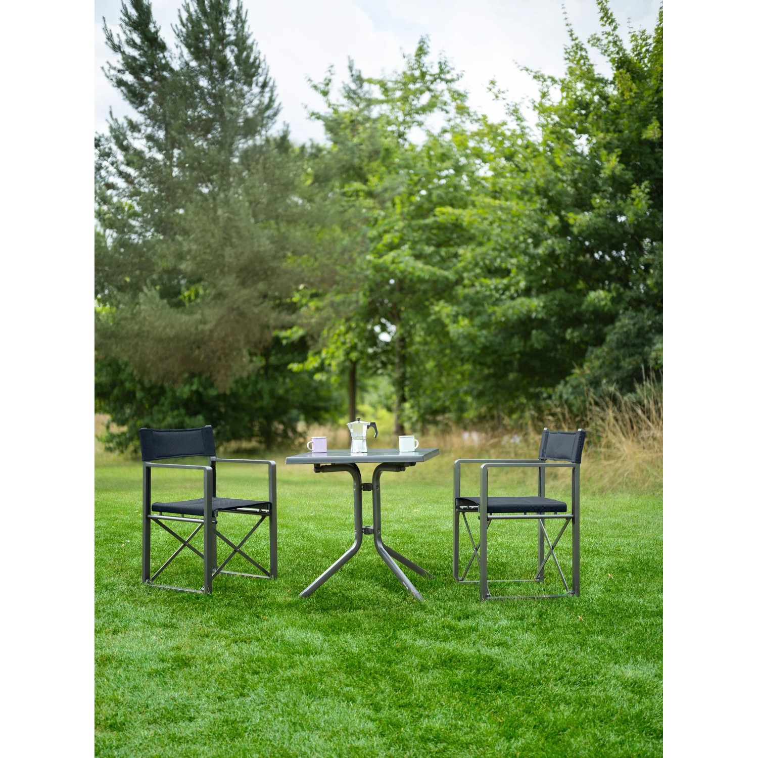 Kettler Klapptisch Kunststoff Anthrazit 80 cm x 80 cm kaufen bei OBI