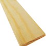 Tischkantenleiste aus Kiefernholz, 23x4 mm, Länge 2400 mm. Holzleiste für Möbel und Innenausbau.