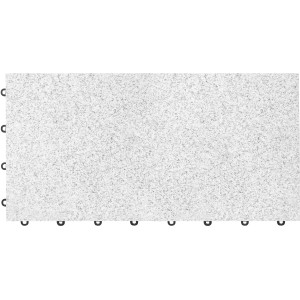 Florco Naturstein Klickfliese Stone Granit XL, 30x60cm, 2er-Pack für Terrasse & Gehweg.