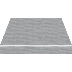 Spettmann Seitenzugmarkise Visor, 150x150 cm, grau. Markise mit silbernem Gestell.