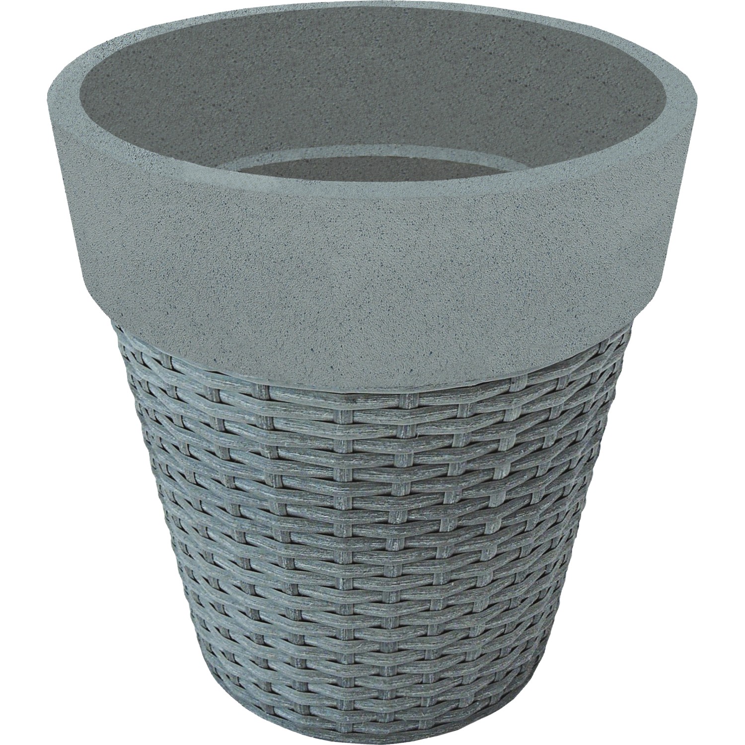 Pflanztopf 30 cm x Ø 29 cm GrauGrau kaufen bei OBI