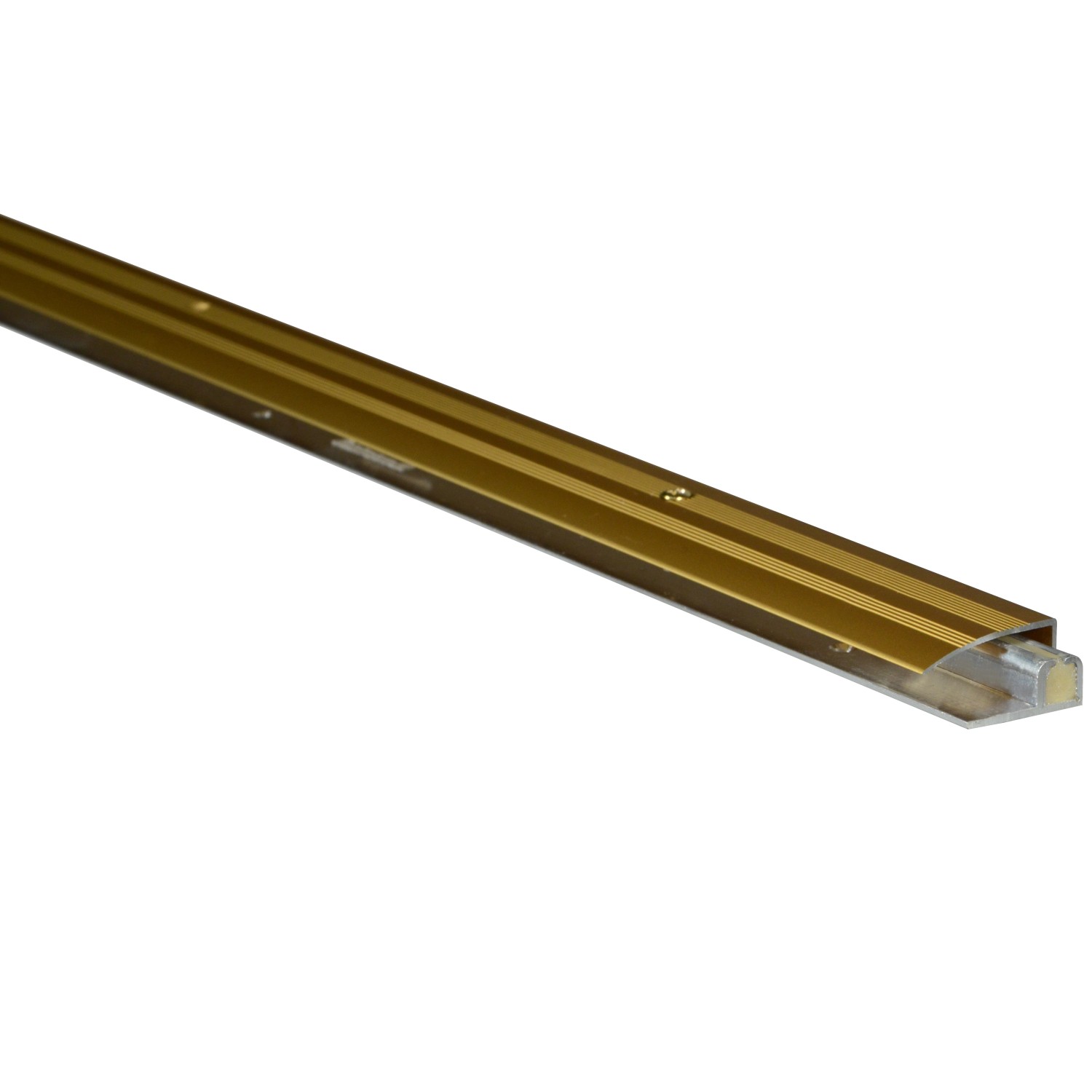 Bodenabschlussprofil Combi fix 02 Alu Gold eloxiert 30 mm x 12 mm Länge 930  mm kaufen bei OBI