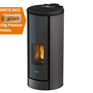 Freepoint Pelletofen Breeze Titan, 9,1 kW, mit Automatik und Sichtfenster.