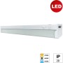 Weiße e2 elektro LED-Lichtleiste Swing, 85,6 cm, 12W, 2700-6500K, für Unterbau und Schrank.