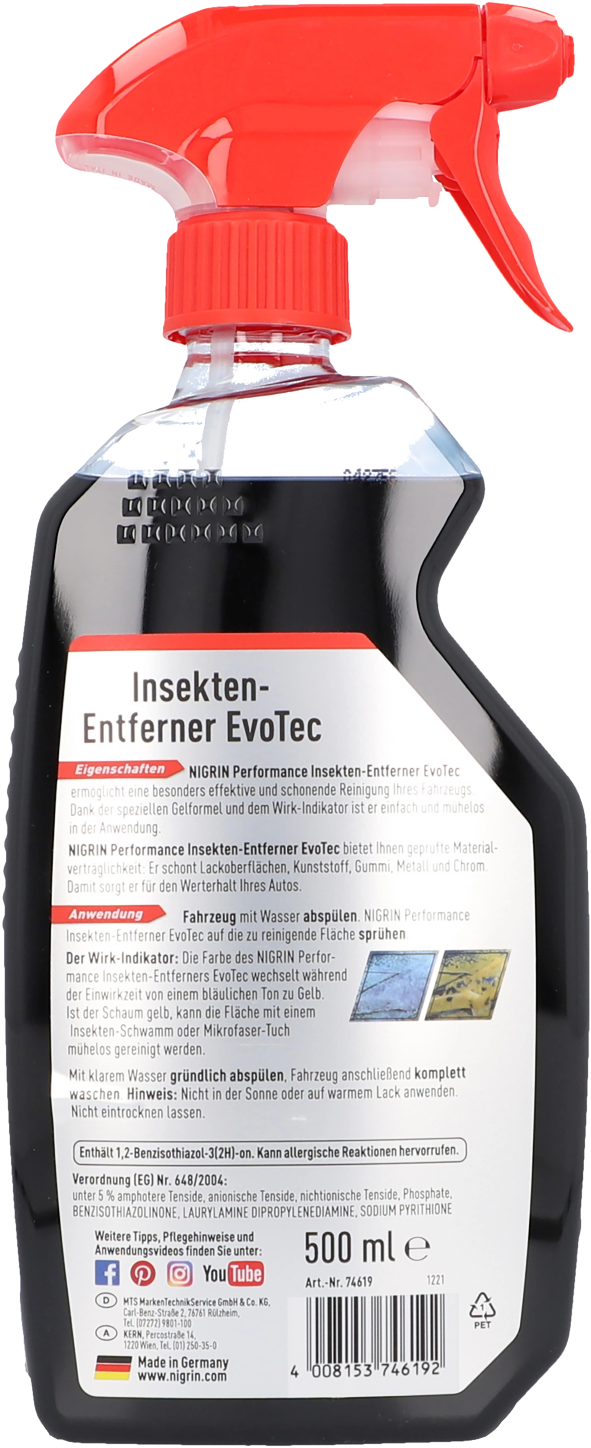 Nigrin Performance Insekten-Entferner & Indikator 500 ml kaufen bei OBI