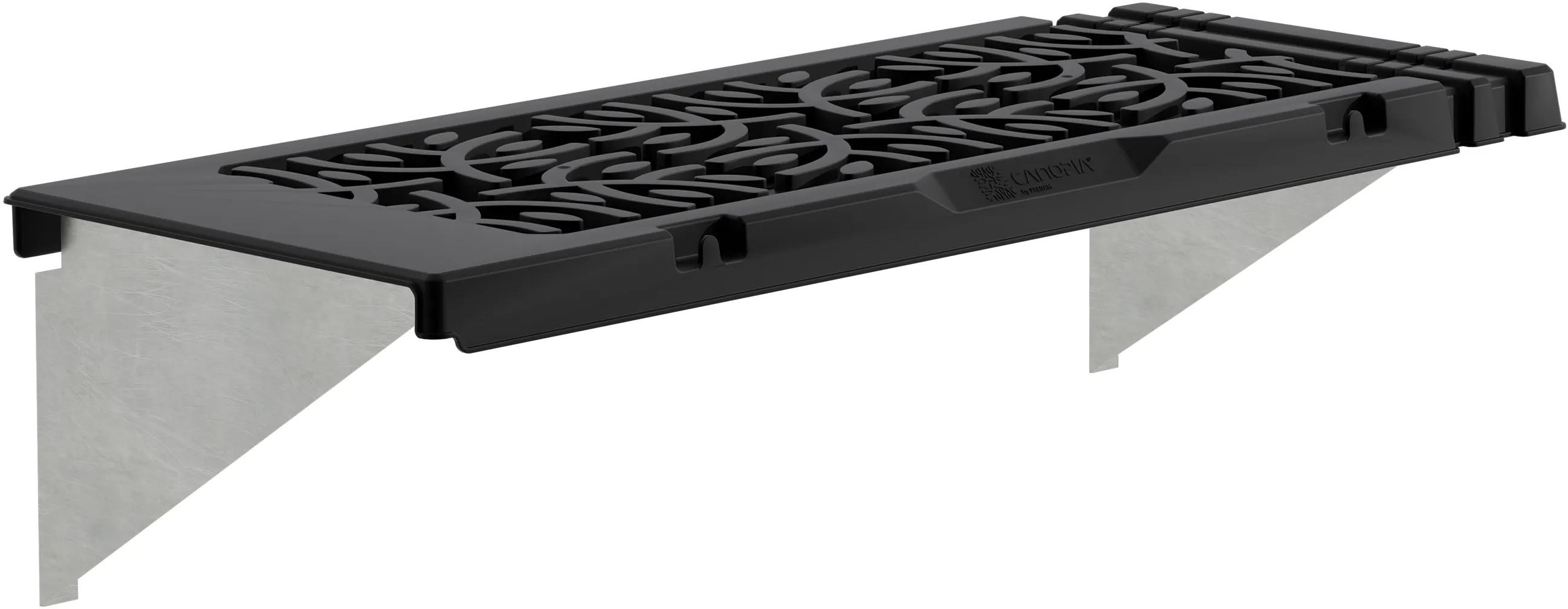 Palram Gewächshaus Regaleinsatz - 2 Kunststoffregale 126x30 Cm Für Aluminium-Gewächshäuser