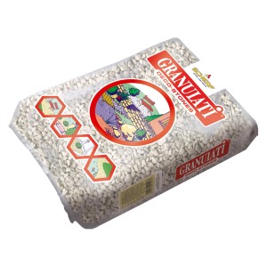 Marmorsplitt Chateau-Beige, 8-12mm, im 25kg Sack. Zierkies für Garten- und Landschaftsbau.