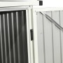 Geöffnete Westmann Fahrradgarage, anthrazit, mit Flügeltüren. Ideal als Unterstand.