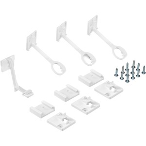 Reer Schrank- und Schubladensicherung 3er Set mit Montagehilfe und Schrauben.