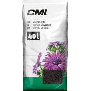 Palette Blumenerde (57 x 40 l) im Sack, Universalerde für Garten & Balkon.