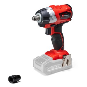 Einhell Akku-Schlagschrauber TP-CW 18 Li BL-Solo (ohne Akku) mit Bit-Adapter.