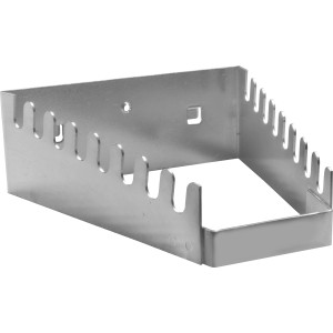 Güde Schraubenschlüsselhalter für Lochwand, 8-fach, silberfarben.