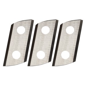 Einhell Ersatzmesser für Redaxxo 36/25 Akku-Messerhäcksler, 3 Stück Zubehör für Häcksler.