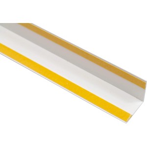 Winkelleiste selbstklebend 30 x 30 mm Länge 2,5 m Weiß