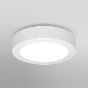 Weiße Ledvance Smart+ WiFi Einbauleuchte Surface Downlight, Ø 20 cm.