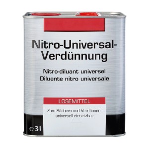 Nitro-Universal-Verdünnung Lösemittel Transparent 3 l