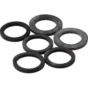 KÖRO Gummi-Ring-Set, 6-teilig, für Schlauchverschraubungen zur Abdichtung im Innenbereich.