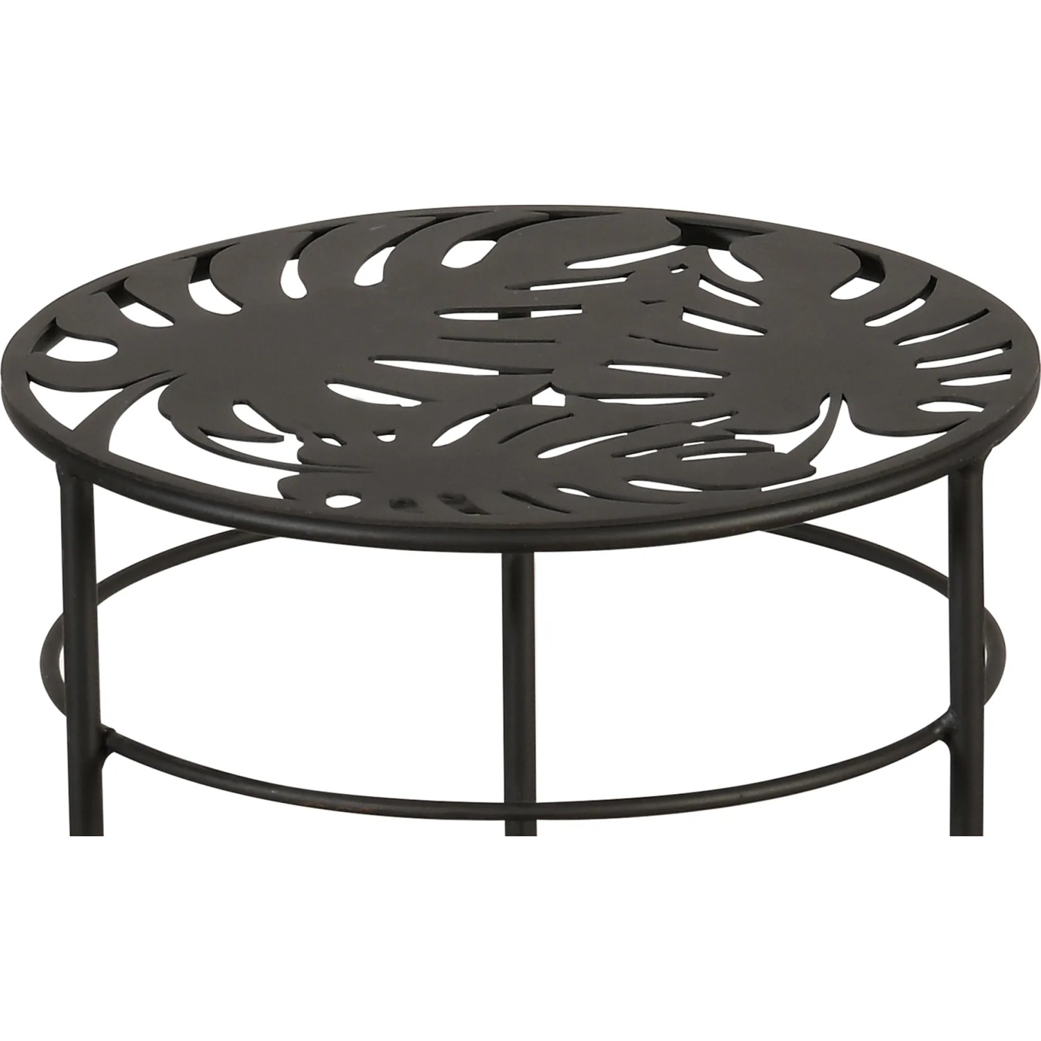 Blumenstnder Monstera Metall  24 cm x 60 cm Anthrazit kaufen bei OBI