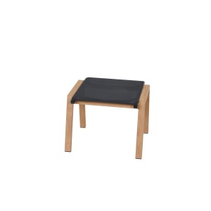 Siena Garden Hocker Catania aus Teakholz, 57x51x44 cm, ideal als Fußablage.