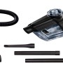 Bosch Professional GAS 18 V-1 Akku-Handstaubsauger mit Zubehör wie Düsen und Saugrohr.