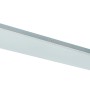 Metall-Konsole, 6,5x48x13 cm, verzinkt, für Regale & Regalböden, max. 150 kg Tragkraft.