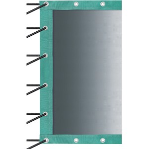 Beetex Gummi-Seil, schwarz, 6mm Durchmesser, zur Befestigung von Sonnenschutz und Abdeckhüllen.