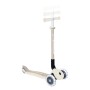 Globber Primo Foldable Lights Tretroller 120/80 mm ABEC 5 3-Rädrig Höhenverstellbar LED-Rollen Kokos Weiß_3