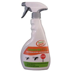 Insect-Out Wespen-Out PYR Pumpspray 500ml zur biologischen Schädlingsbekämpfung gegen Wespen.
