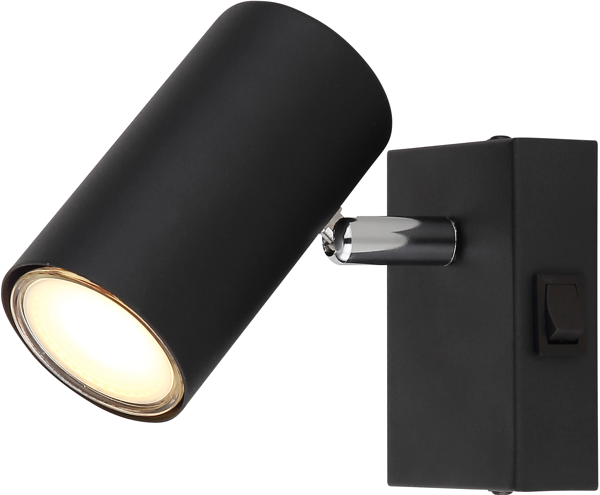 Globo Strahler Robby 1-flammig Schwarz matt 70 x 100 mm kaufen bei OBI