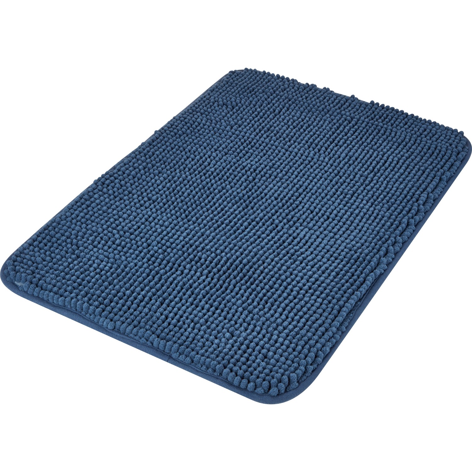 baliv Badematte 40 cm x 60 cm Polyester Dunkelblau kaufen bei OBI