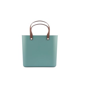Rotho Multibag "Style" Albula 25 l in Mistletoe Green, eine praktische Aufbewahrungsbox mit Tragegriffen.