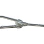 Amazonas Haken-Set Jumbo, silberfarben, für Hängematten und Hängestühle.