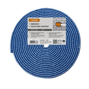 Climapor Rohrschutz PE 18-22, 10 m, blau. Rohrisolierung zum Schutz vor Beschädigung und Schwitzwasser.