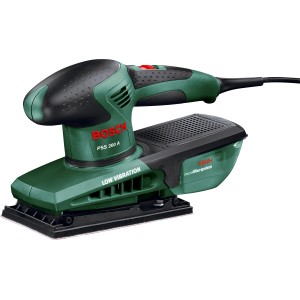 Bosch Schwingschleifer PSS 200 A mit Microfilter-System im Detail.