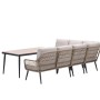 Garden Impressions Allasio Lounge- Dining Eckset - 5tlg. - Outdoor-Design mit funktionaler Dining-Höhe_10
