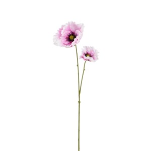 Mica Decorations Kunstpflanze Klatschmohn Lila, Crème, Violett Höhe 68 cm