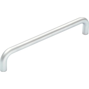 Möbelgriff 6175, Chrom matt, aus Metall, für Schränke und Schubladen