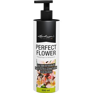 Lechuza Perfect Flower Flüssigdünger, 500ml Flasche mit Dosierpumpe für Blühpflanzen.