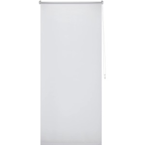 Weißes Thermo-Rollo Manresa, 60x175 cm, für Hitze- und Sonnenschutz im Innenbereich.