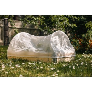 Upyard Vlies für Bögen (120x80cm) auf Hochbeet im Garten. Zubehör für optimalen Pflanzenschutz.