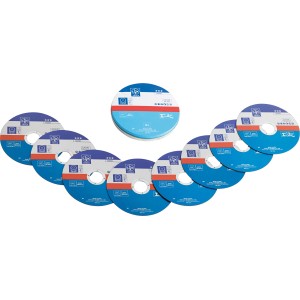 LUX Gewebe-Trennscheiben, 115 mm, Zubehör für Winkelschleifer.