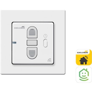 Schellenberg Funk-Zeitschaltuhr 1-Kanal zur Steuerung von Rollladen, Markisen und mehr.
