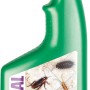Vandal Ungezieferspray 500ml: Grüner Sprühkopf gegen Silberfische und kriechendes Ungeziefer.