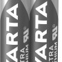 Zwei Varta Ultra Lithium Micro AAA Batterien, ideal für Digitalkameras und GPS-Systeme.