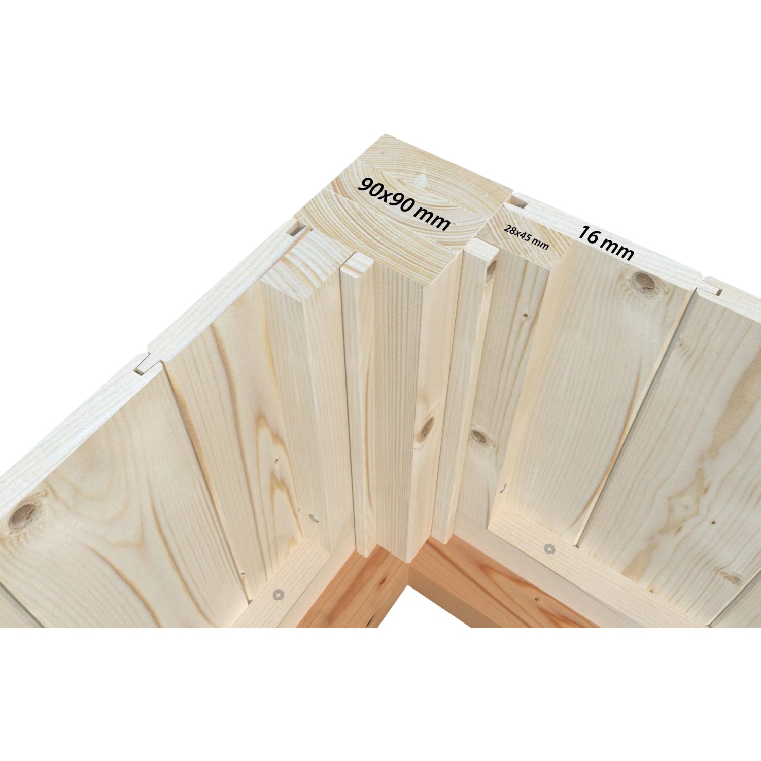 Palmako Pavillon Isabella 401 x 303 cm Naturbelassen FSC®_8