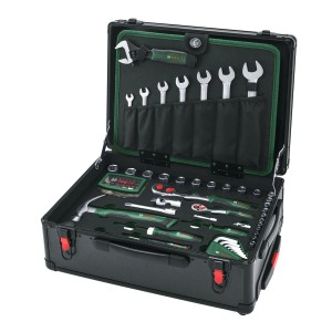 Bosch Rollwerkzeugkoffer-Set DIY 119-teilig