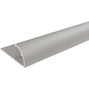 Arcansas Ausgleichsprofil, Aluminium, 12x30x1000 mm, silberfarben.