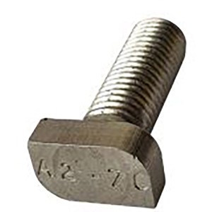 Absaar Solar Hammerkopfschraube M10 x 30 mm aus Edelstahl A2 für Solaranlagen.