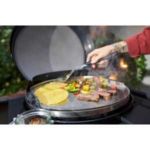 Char-Broil Grillplatte Patio Bistro E2Coal aus Edelstahl 38,1 cm x 44,1 cm
